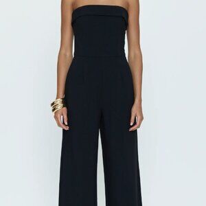 Pistola - Black Strapless Jumpsuit